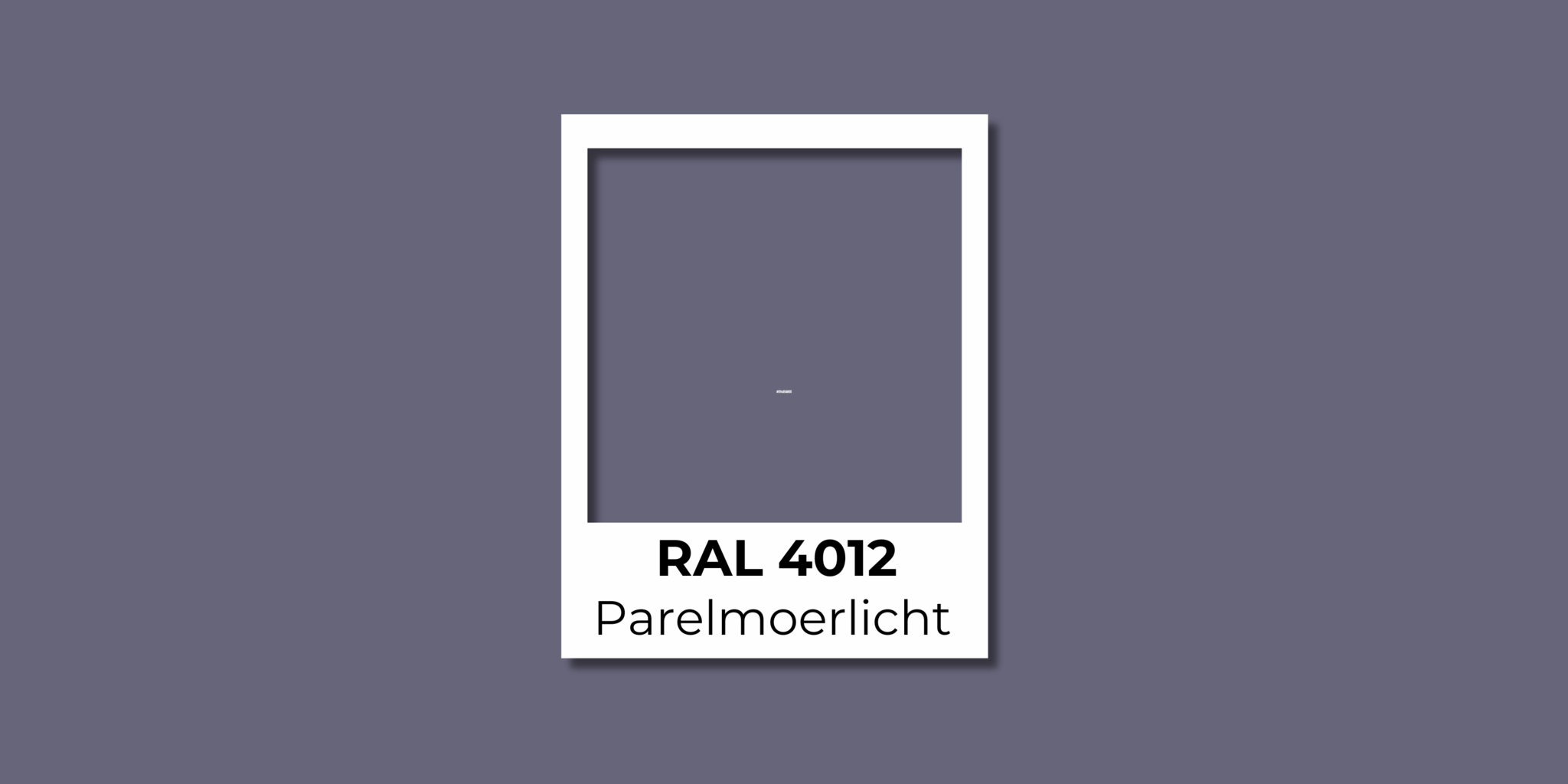 RAL 4012 Parelmoerlichtviolet