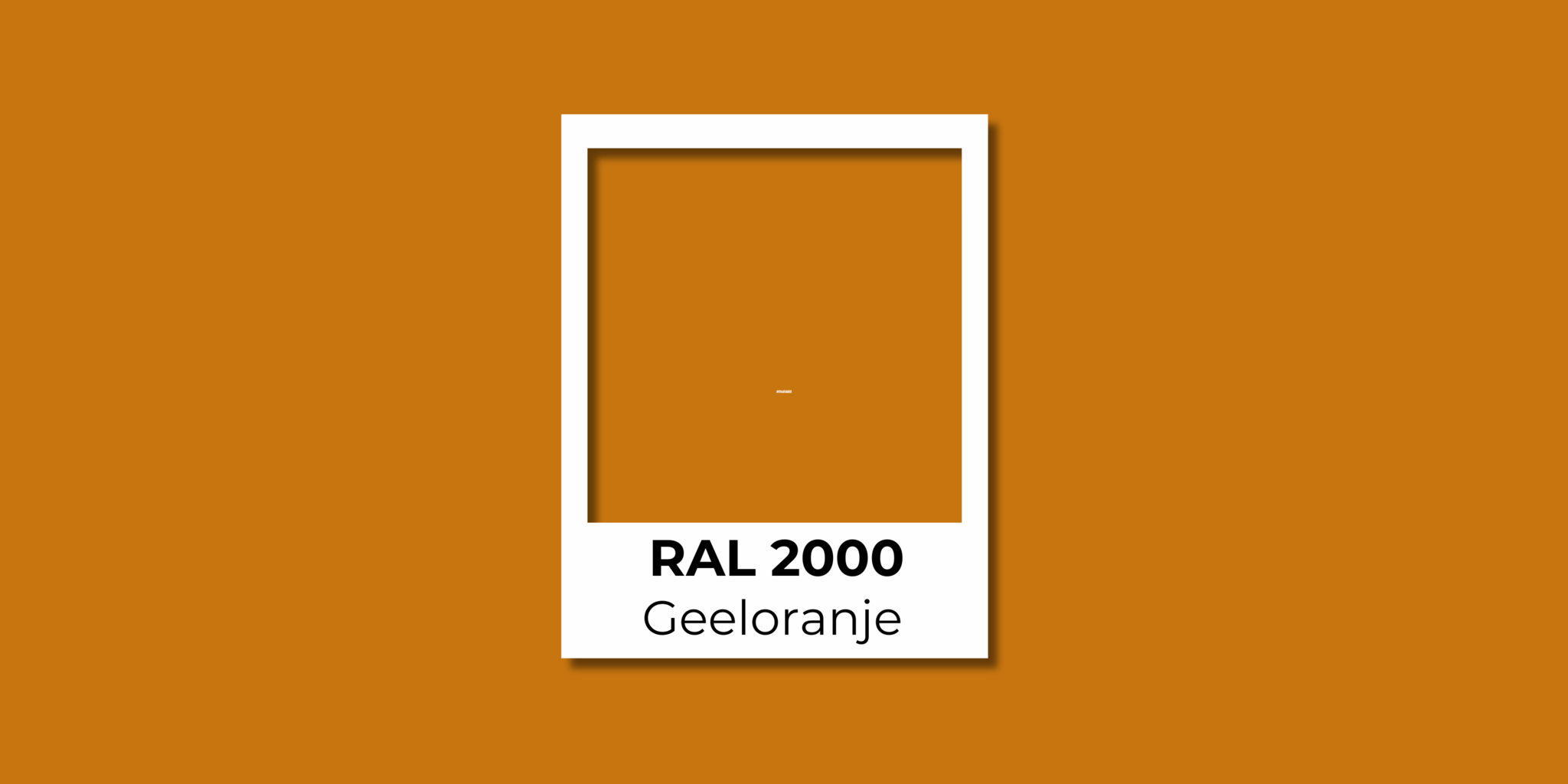 RAL 2000 Geeloranje
