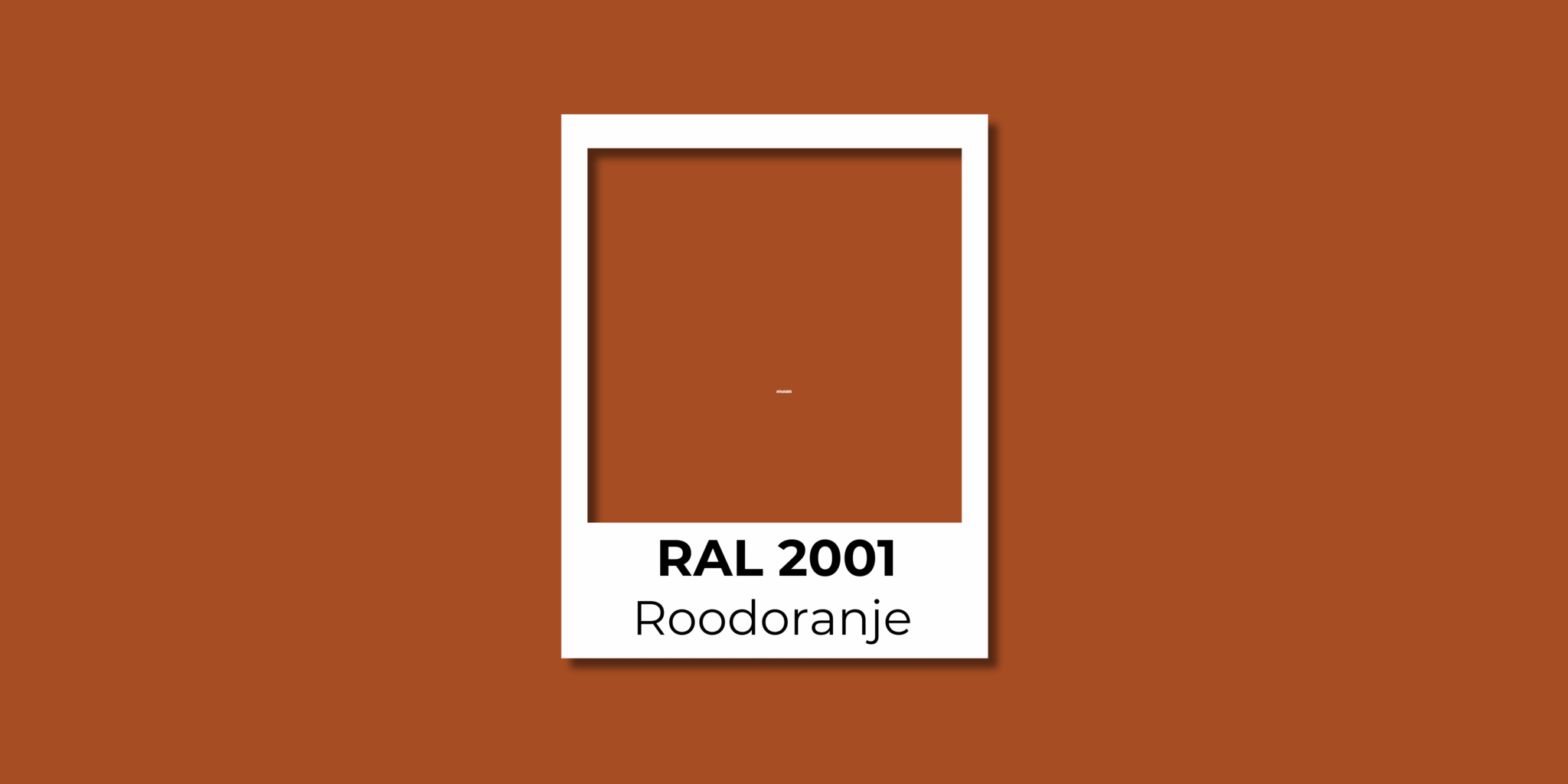 RAL 2001 Roodoranje