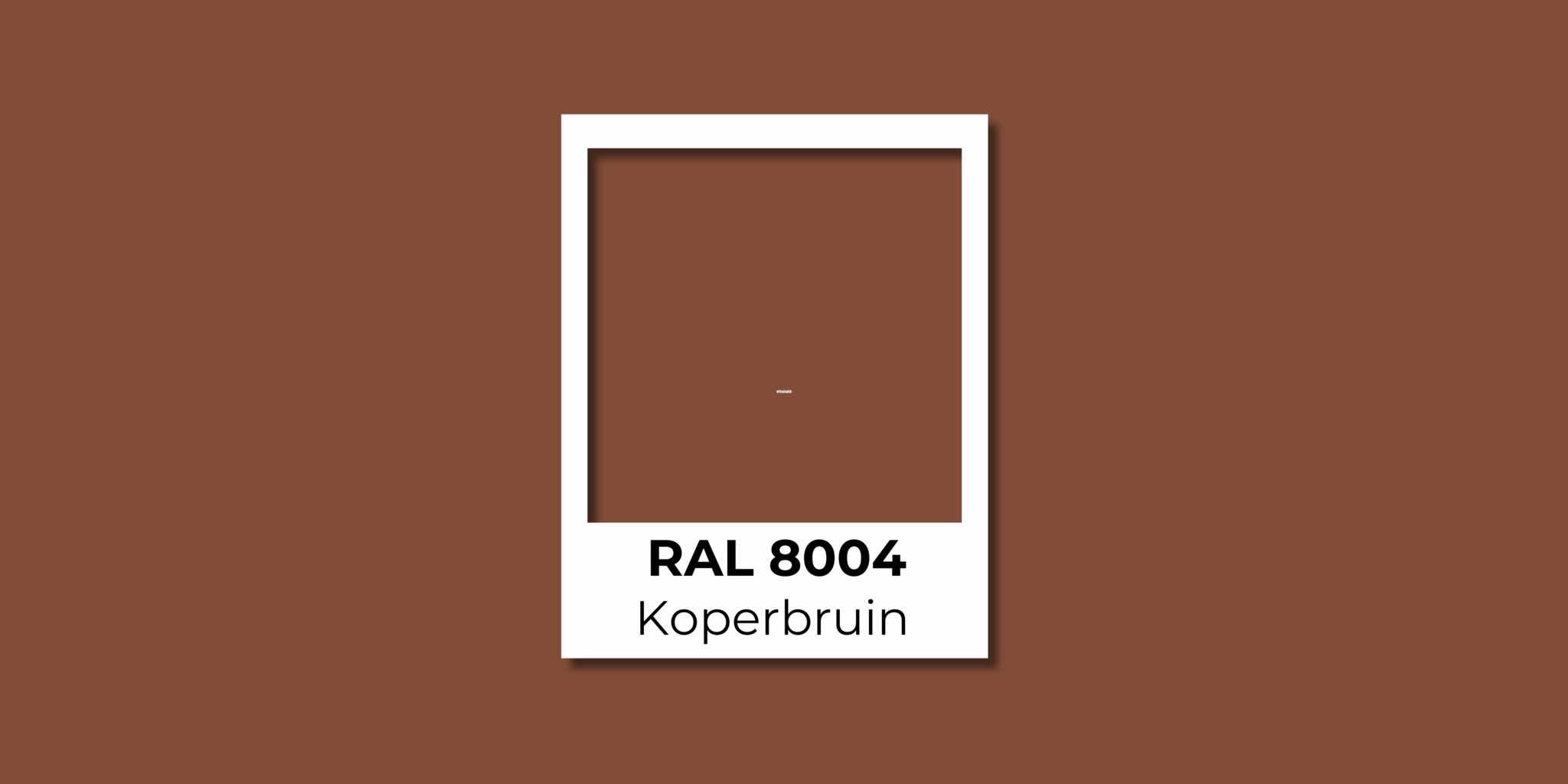 RAL 8004 Koperbruin