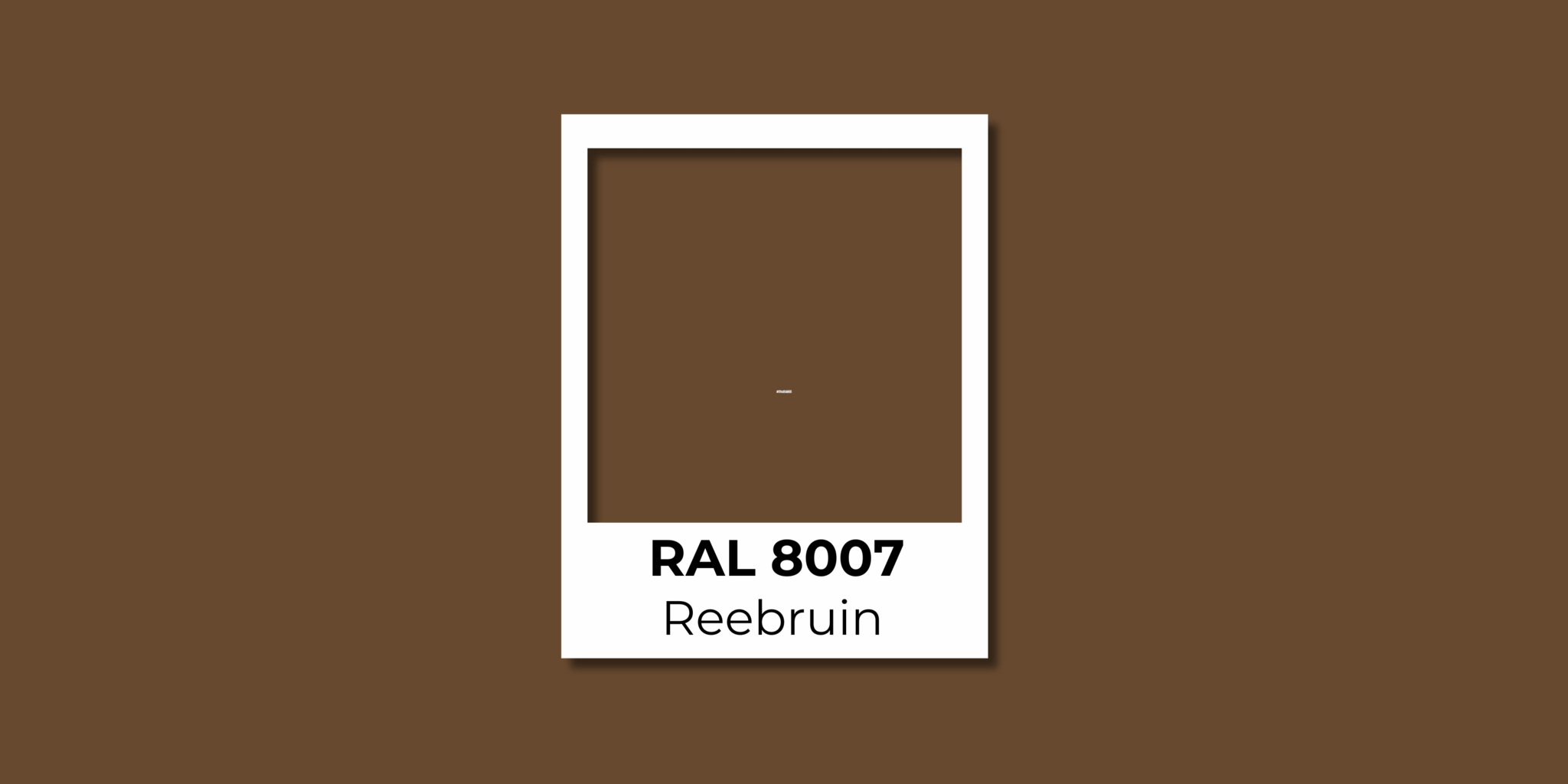 RAL 8007 Reebruin