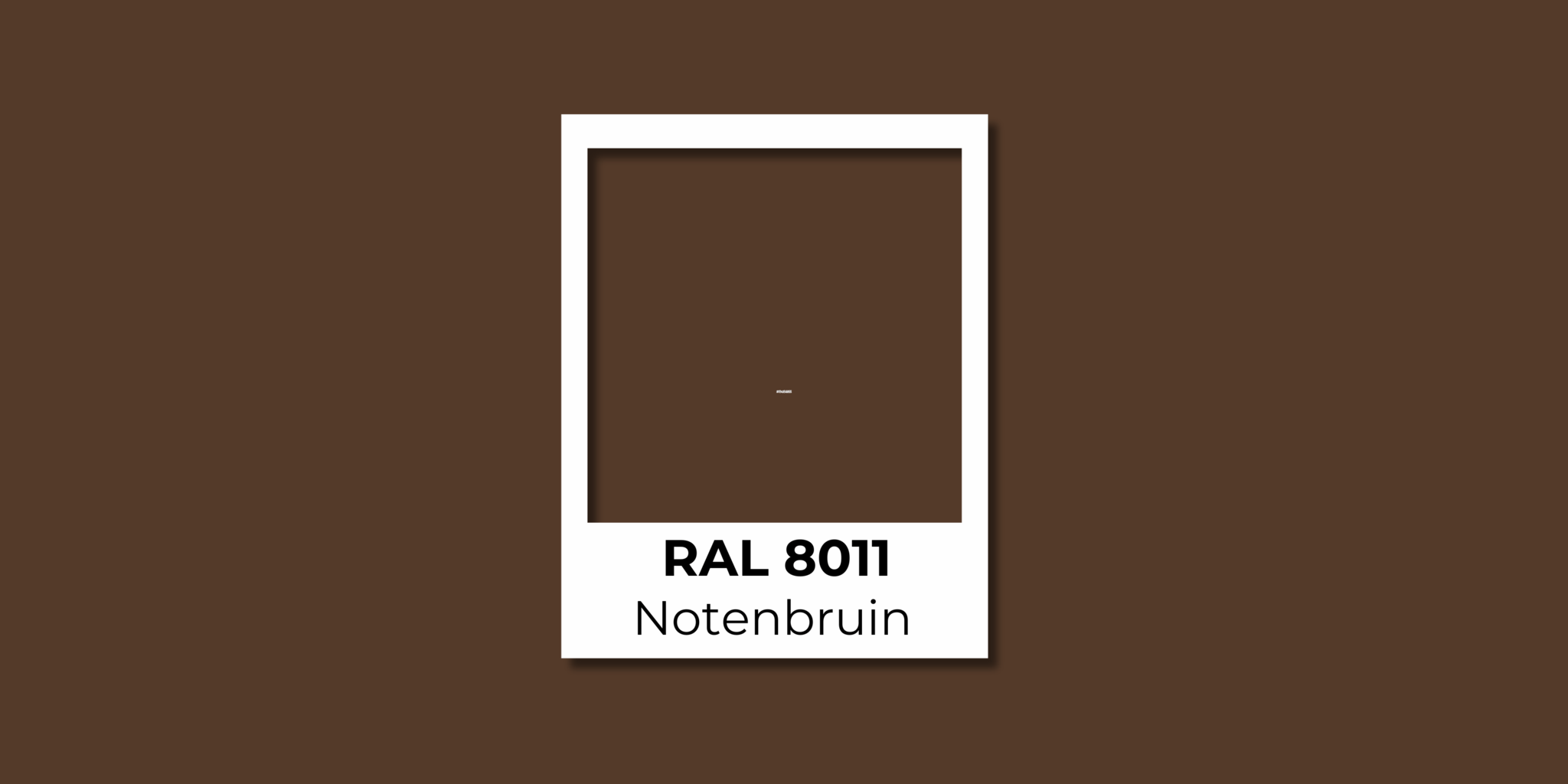 RAL 8011 Notenbruin