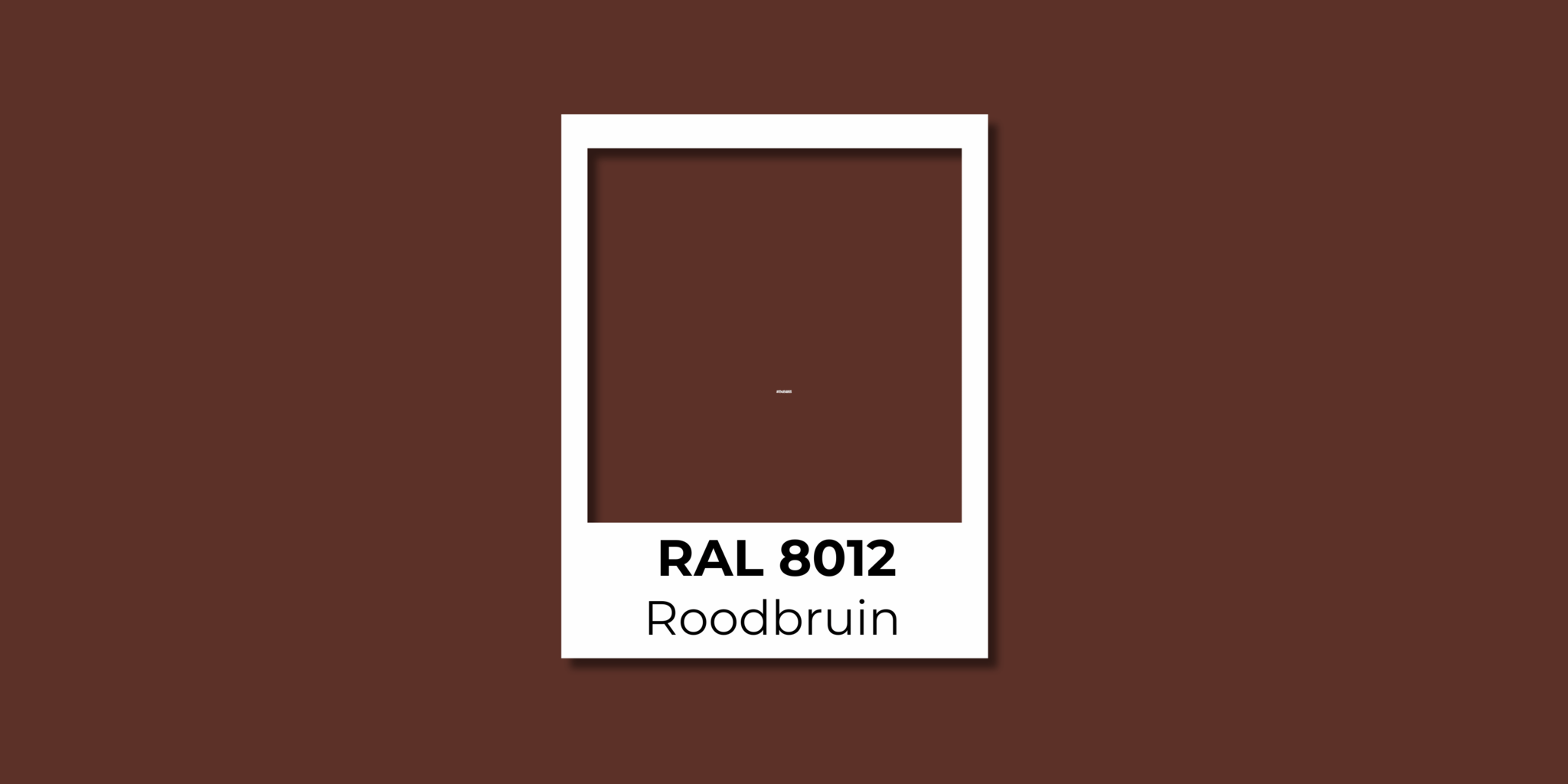 RAL 8012 Roodbruin