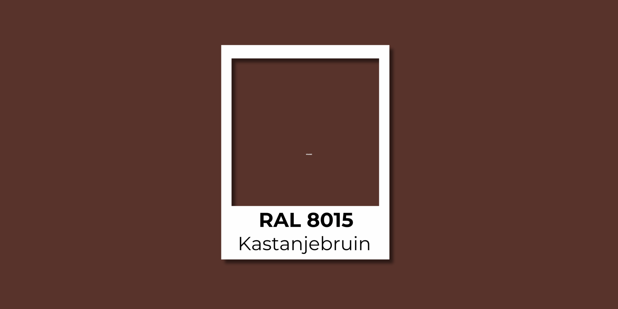 RAL 8015 Kastanjebruin