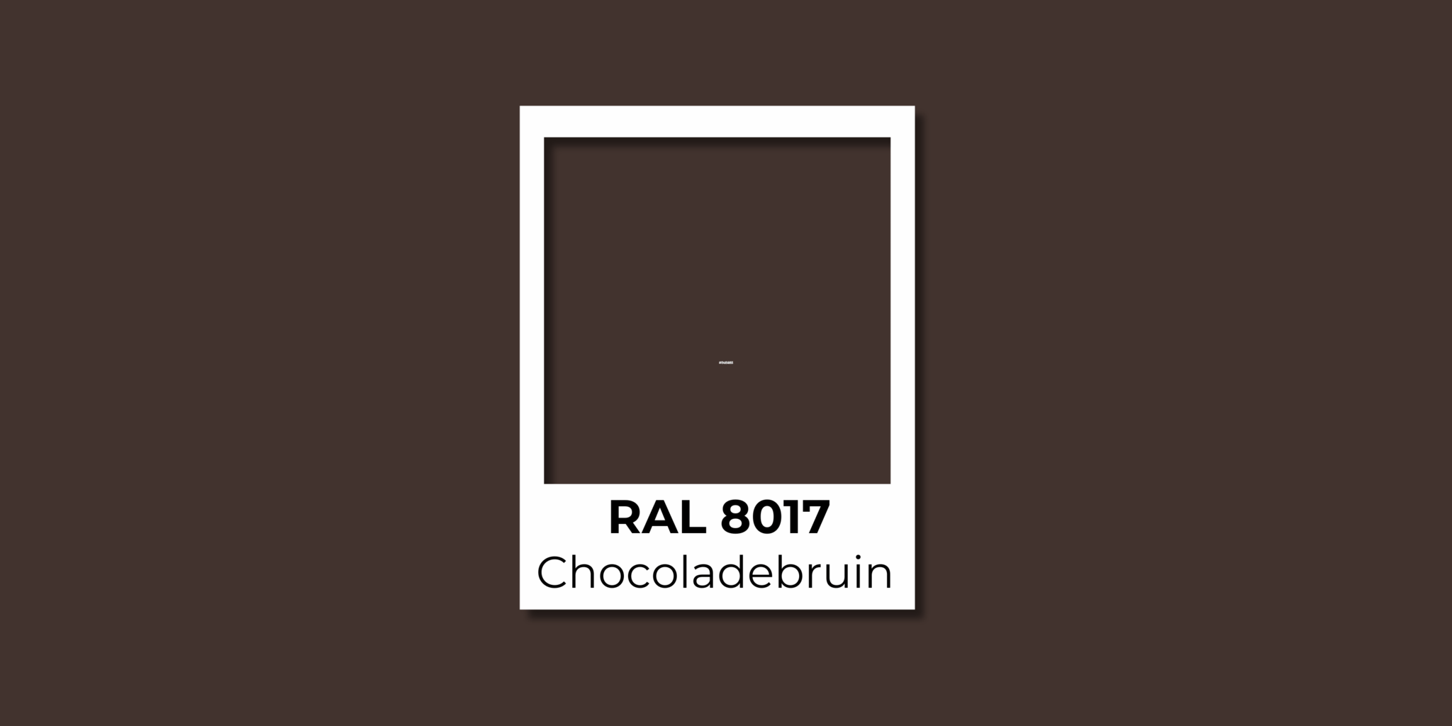 RAL 8017 Chocoladebruin