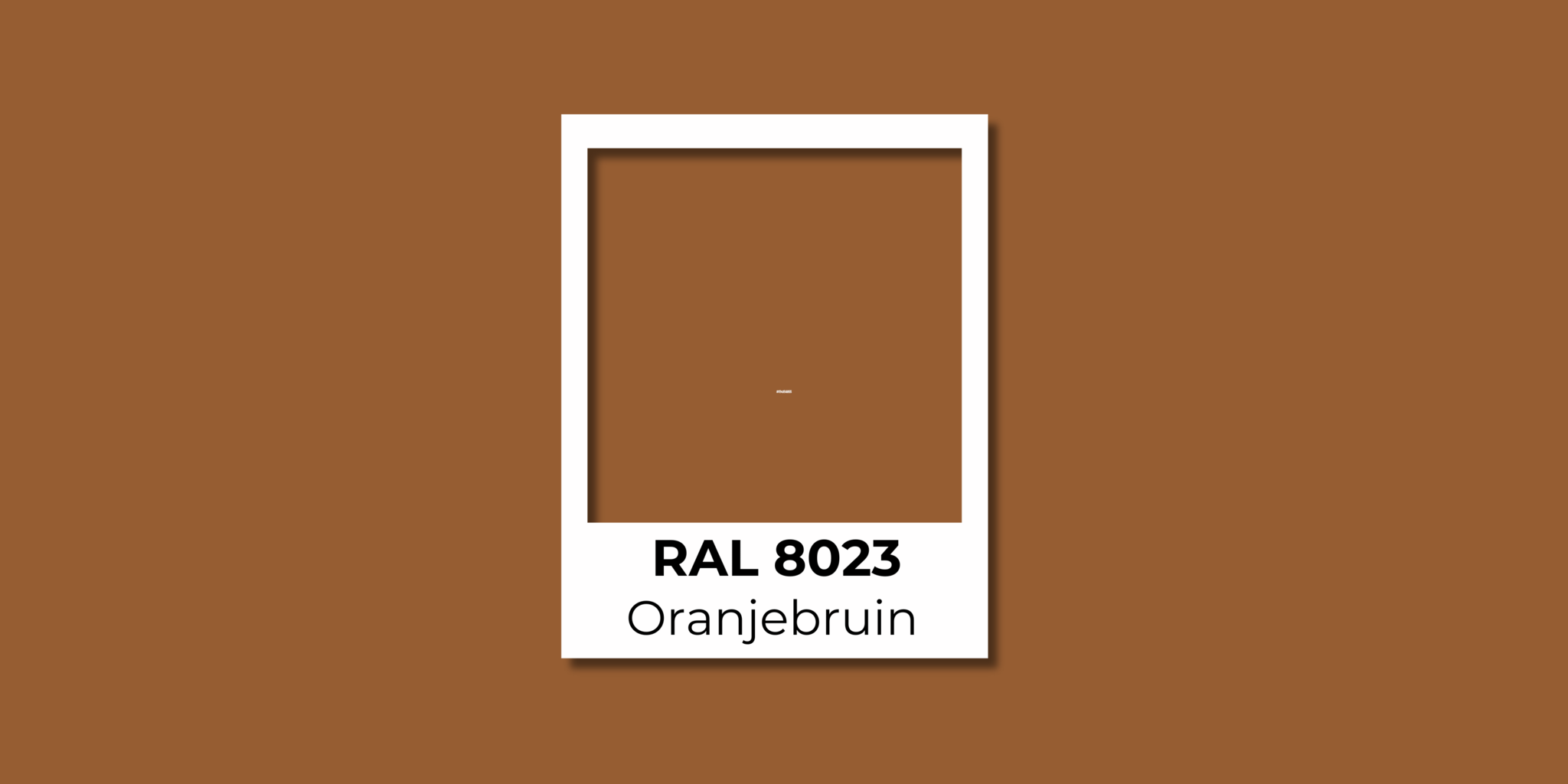 RAL 8023 Oranjebruin