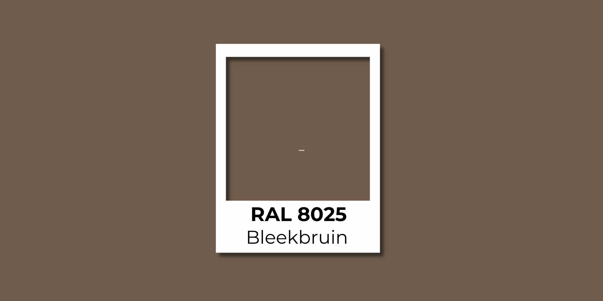RAL 8025 Bleekbruin