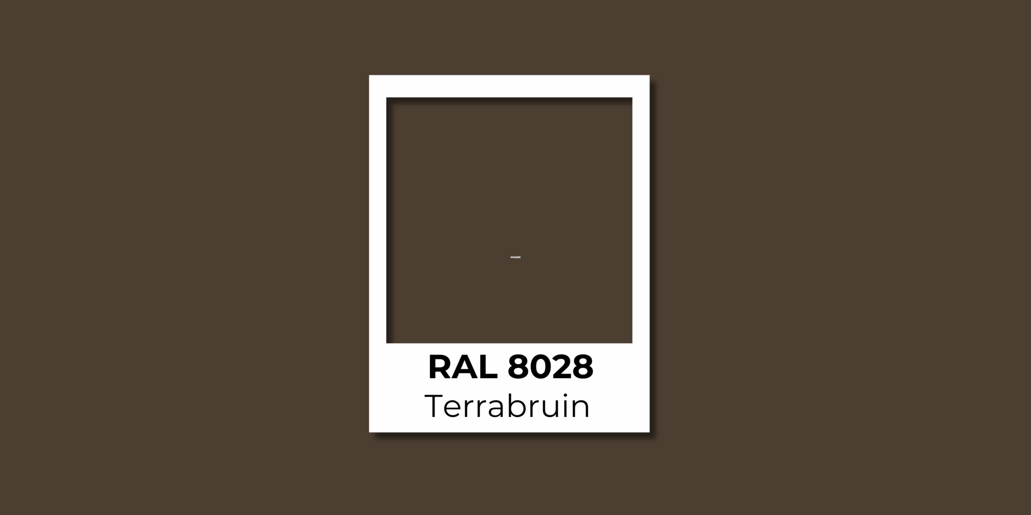RAL 8028 Terrabruin