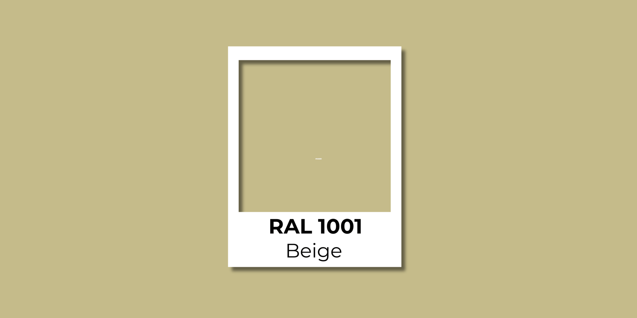 RAL 1001 Beige