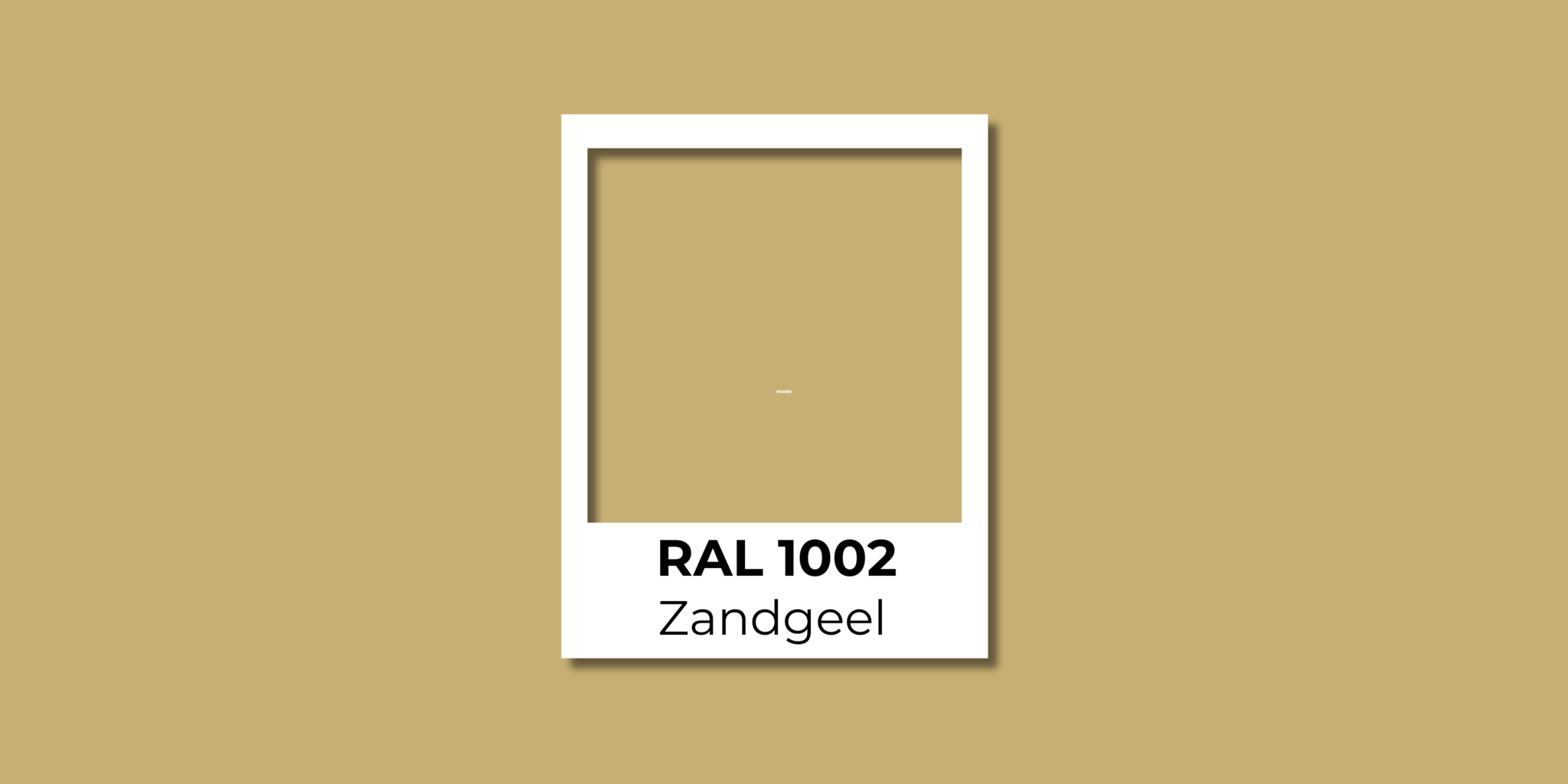 RAL 1002 Zandgeel