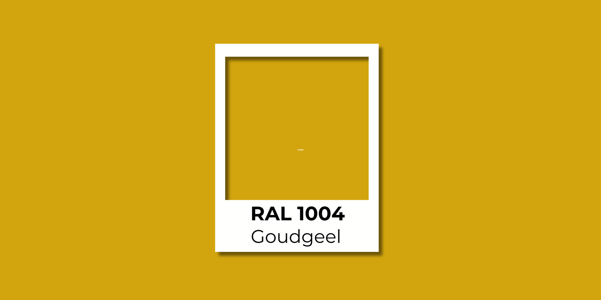 RAL 1004 Goudgeel