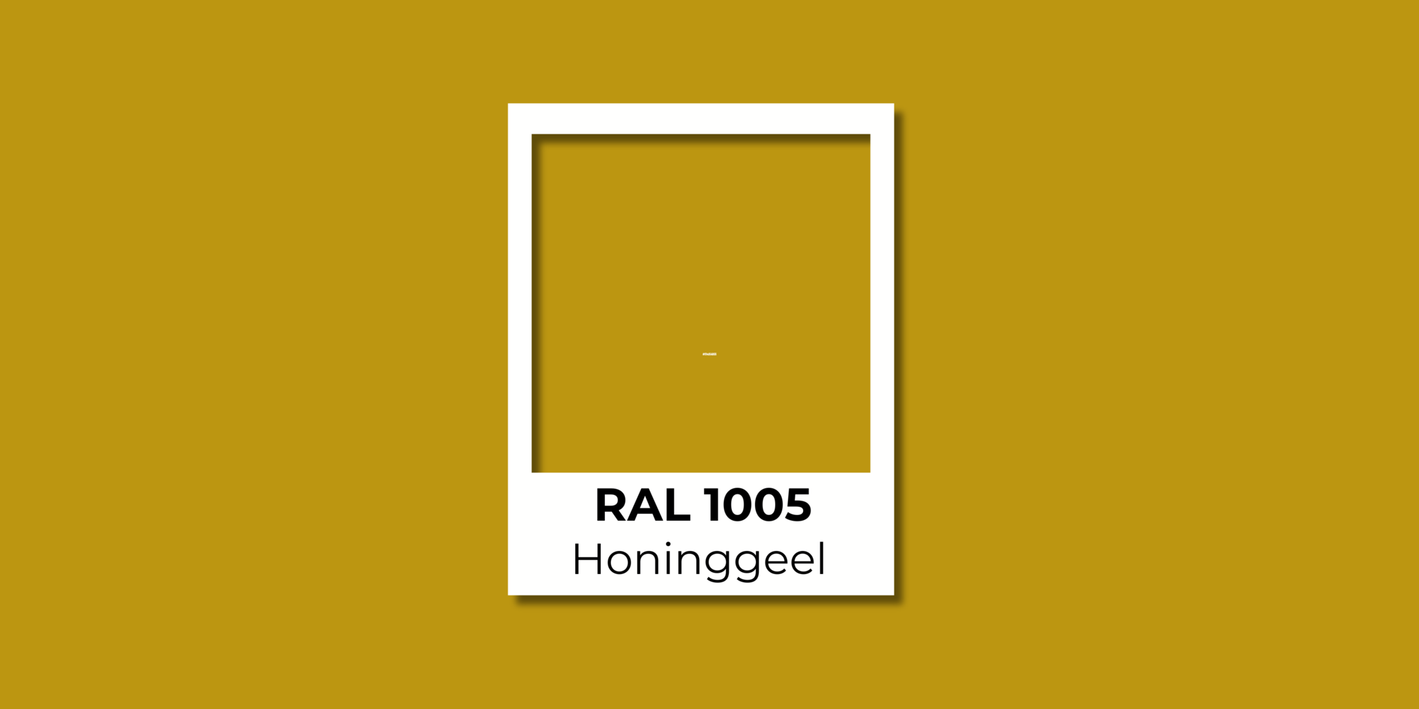 RAL 1005 Honinggeel