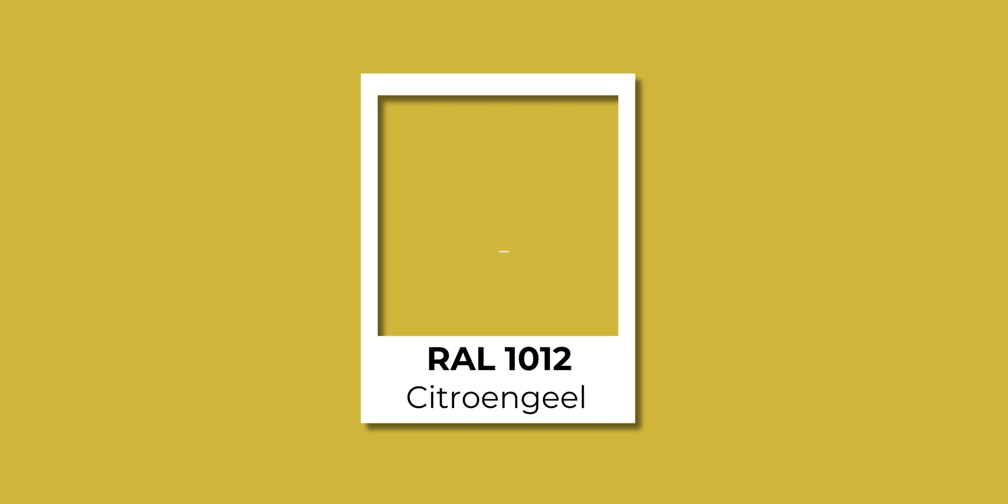 RAL 1012 Citroengeel