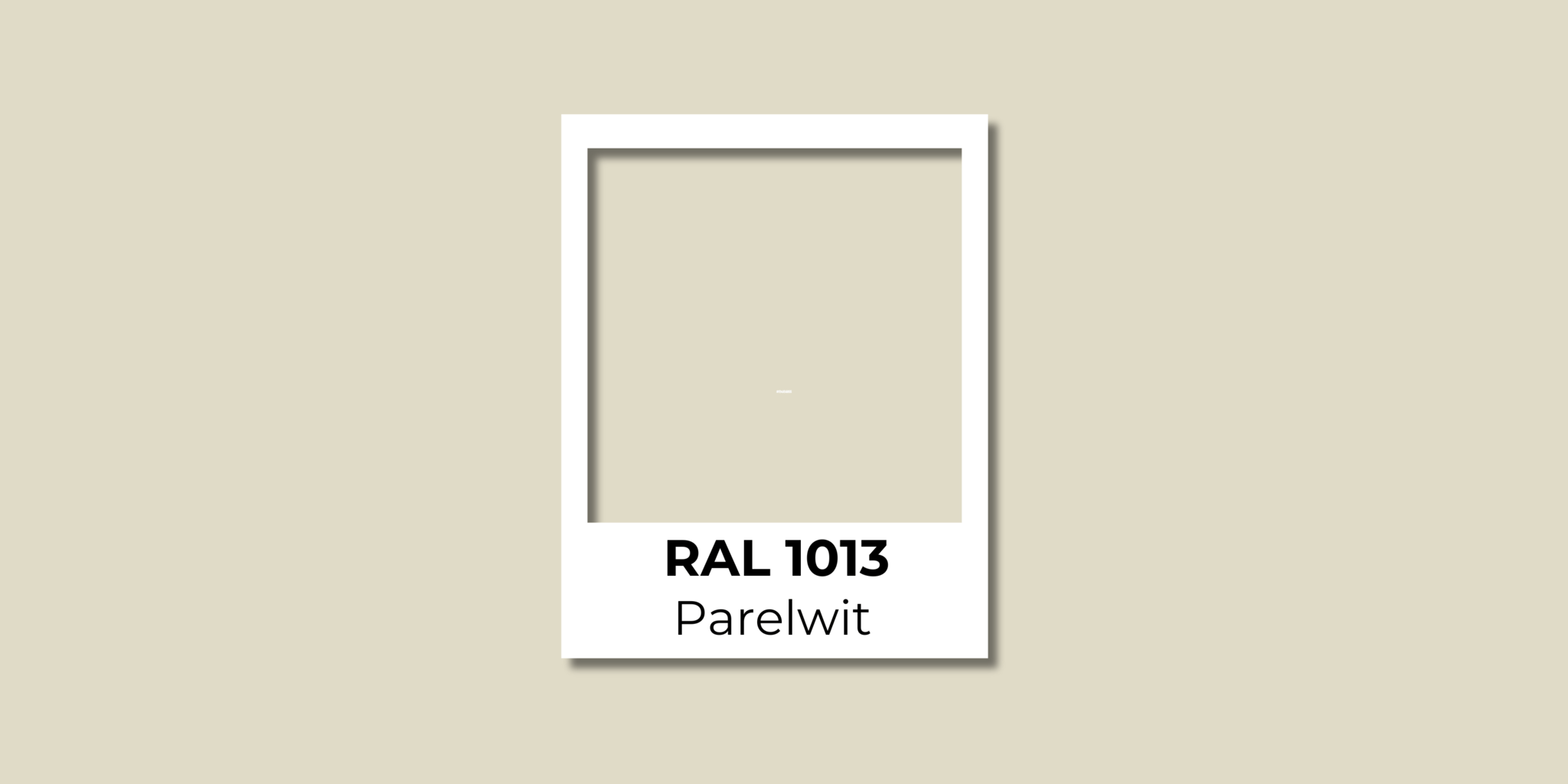 RAL 1013 Parelwit