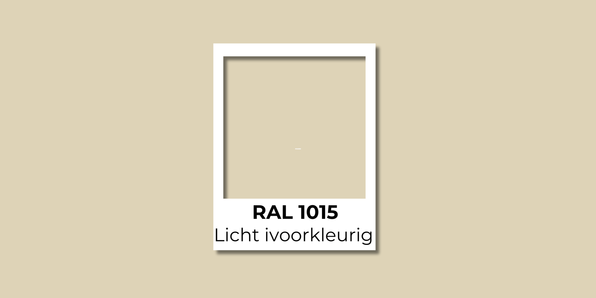 RAL 1015 Licht ivoorkleurig