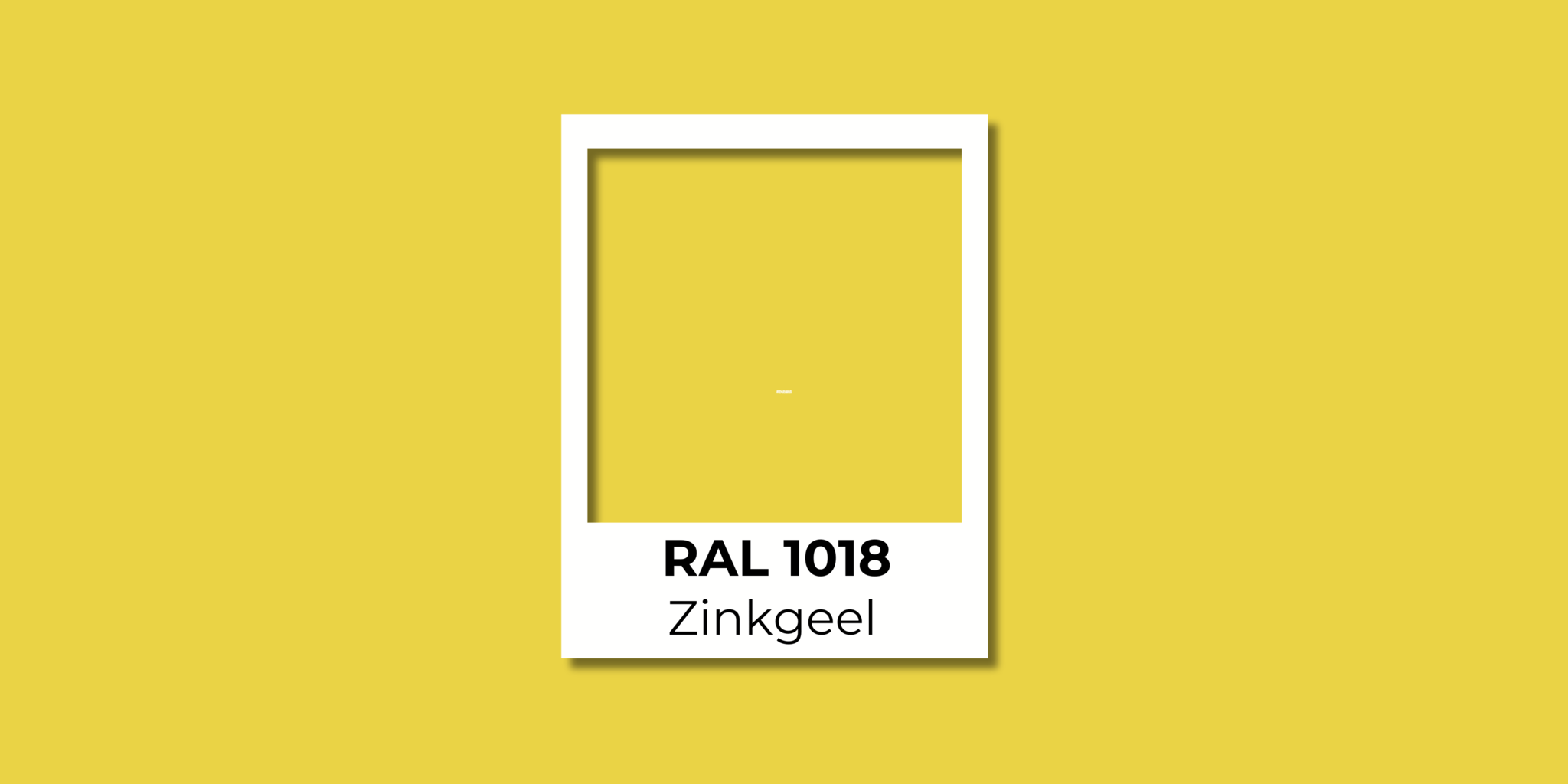RAL 1018 Zinkgeel