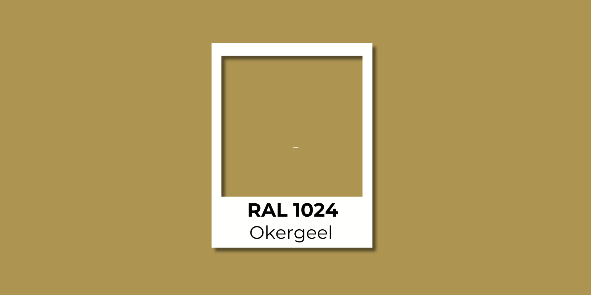 RAL 1024 Okergeel