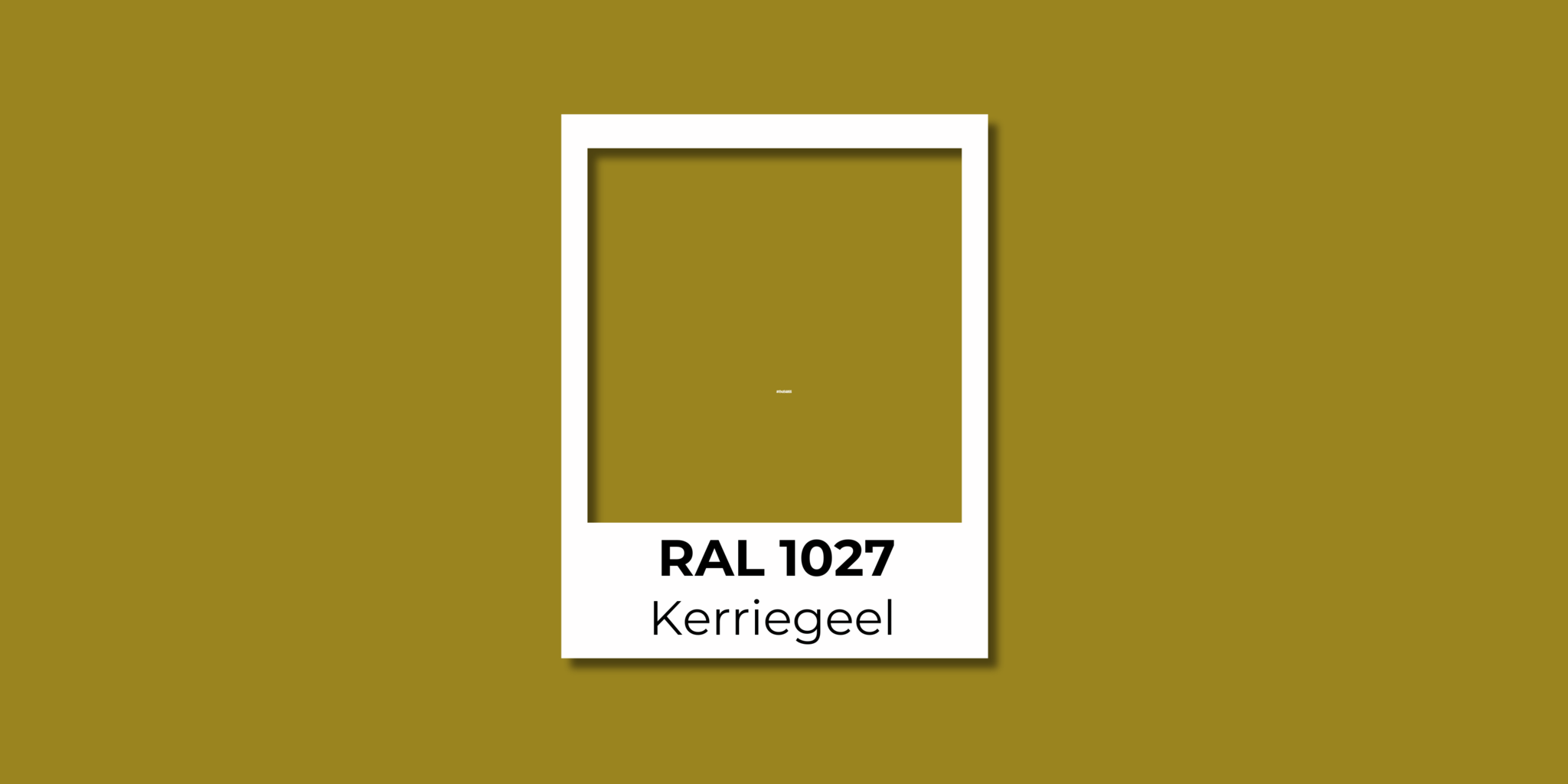 RAL 1027 Kerriegeel