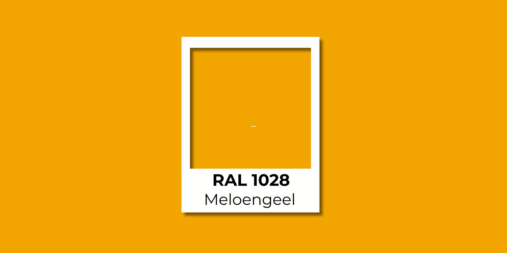 RAL 1028 Meloengeel