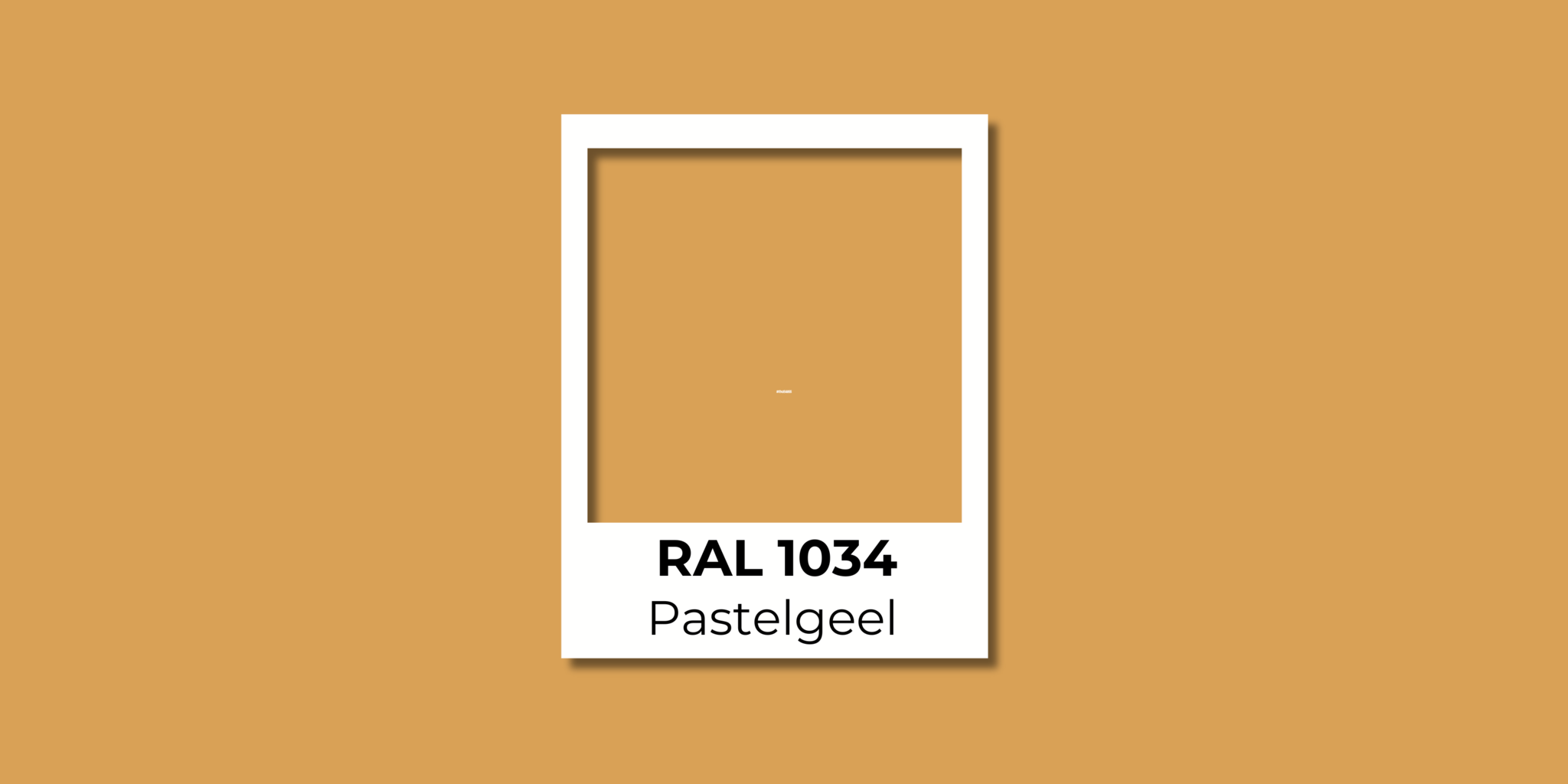 RAL 1034 Pastelgeel