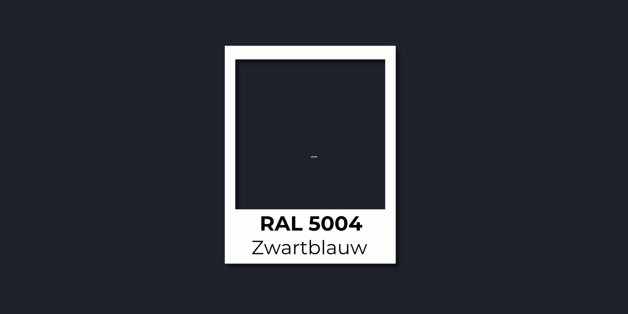 RAL 5004 Zwartblauw