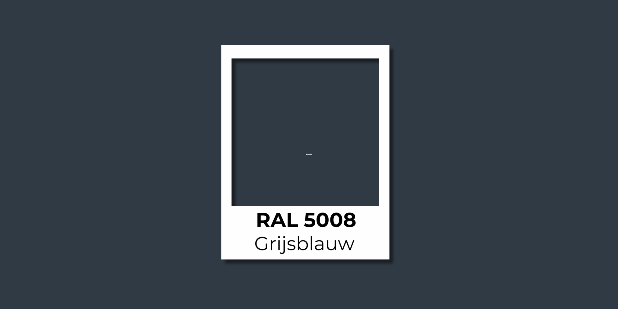 RAL 5008 Grijsblauw