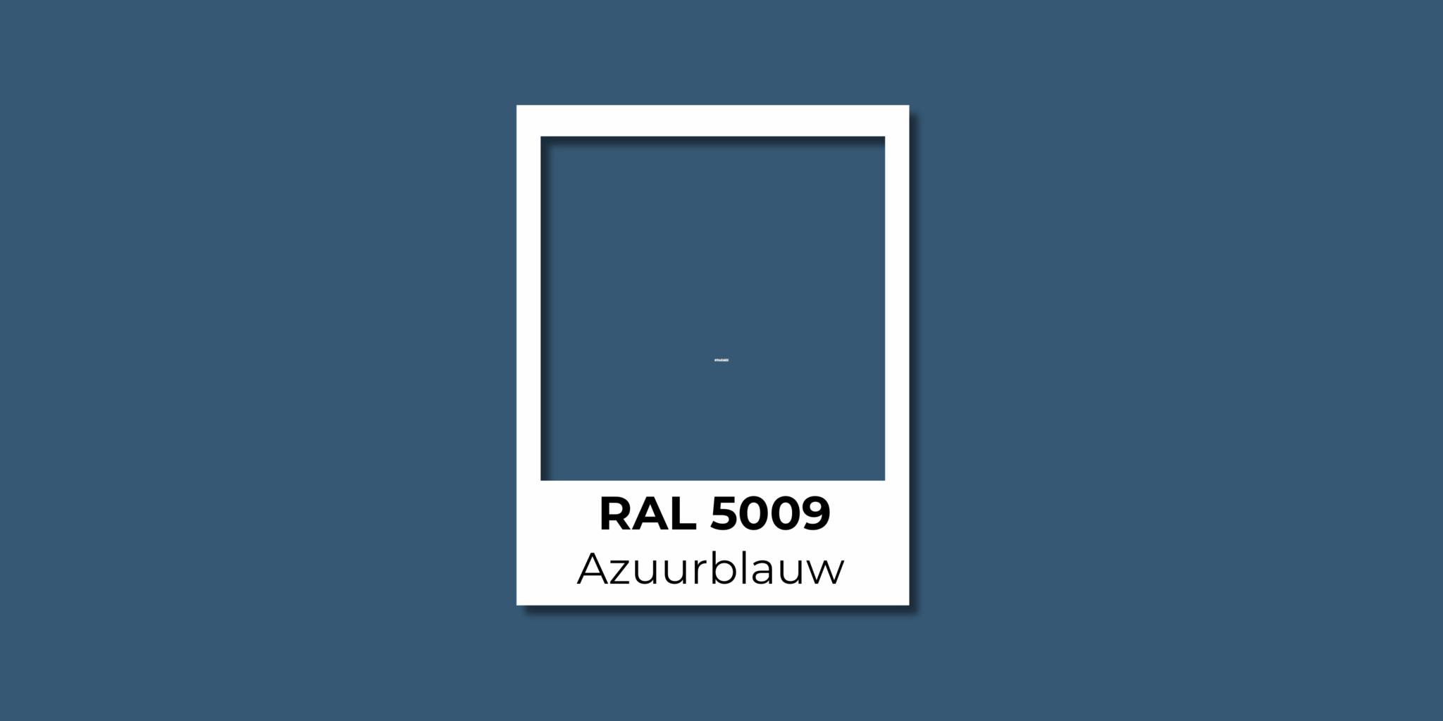 RAL 5009 Azuurblauw
