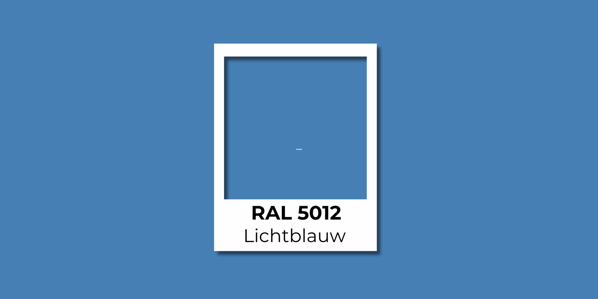 RAL 5012 Lichtblauw