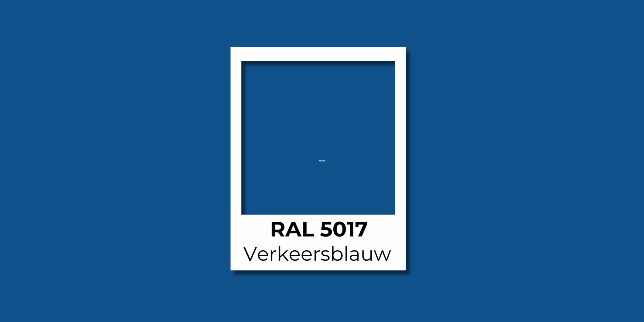 RAL 5017 Verkeersblauw