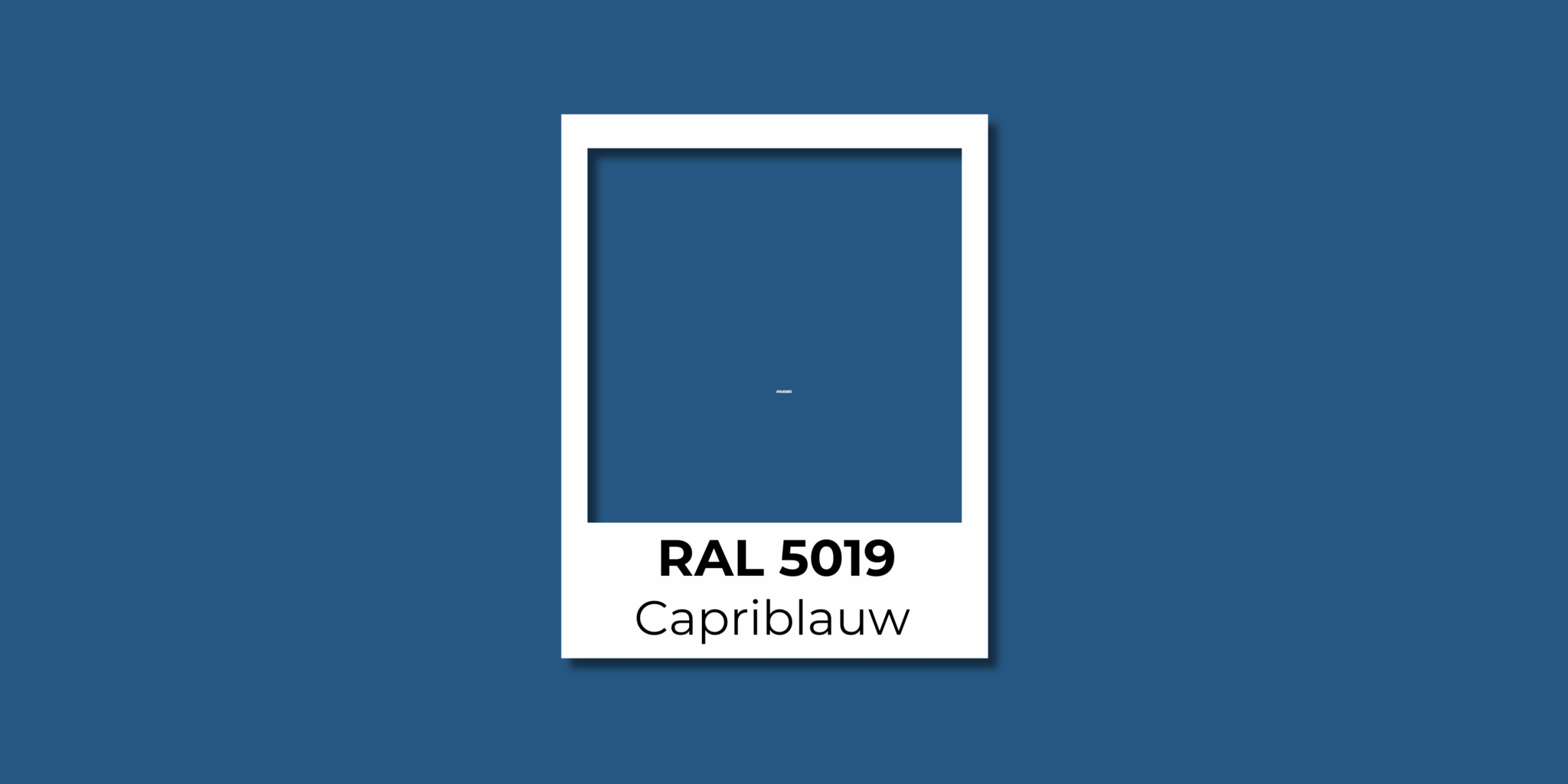 RAL 5019 Capriblauw