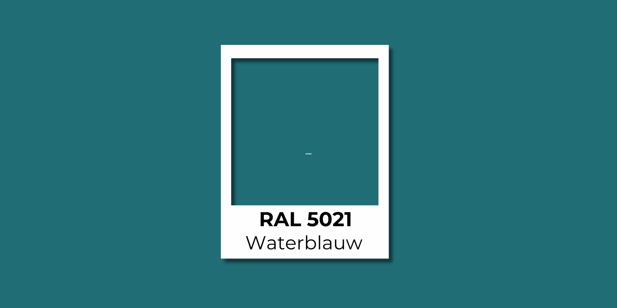 RAL 5021 Waterblauw