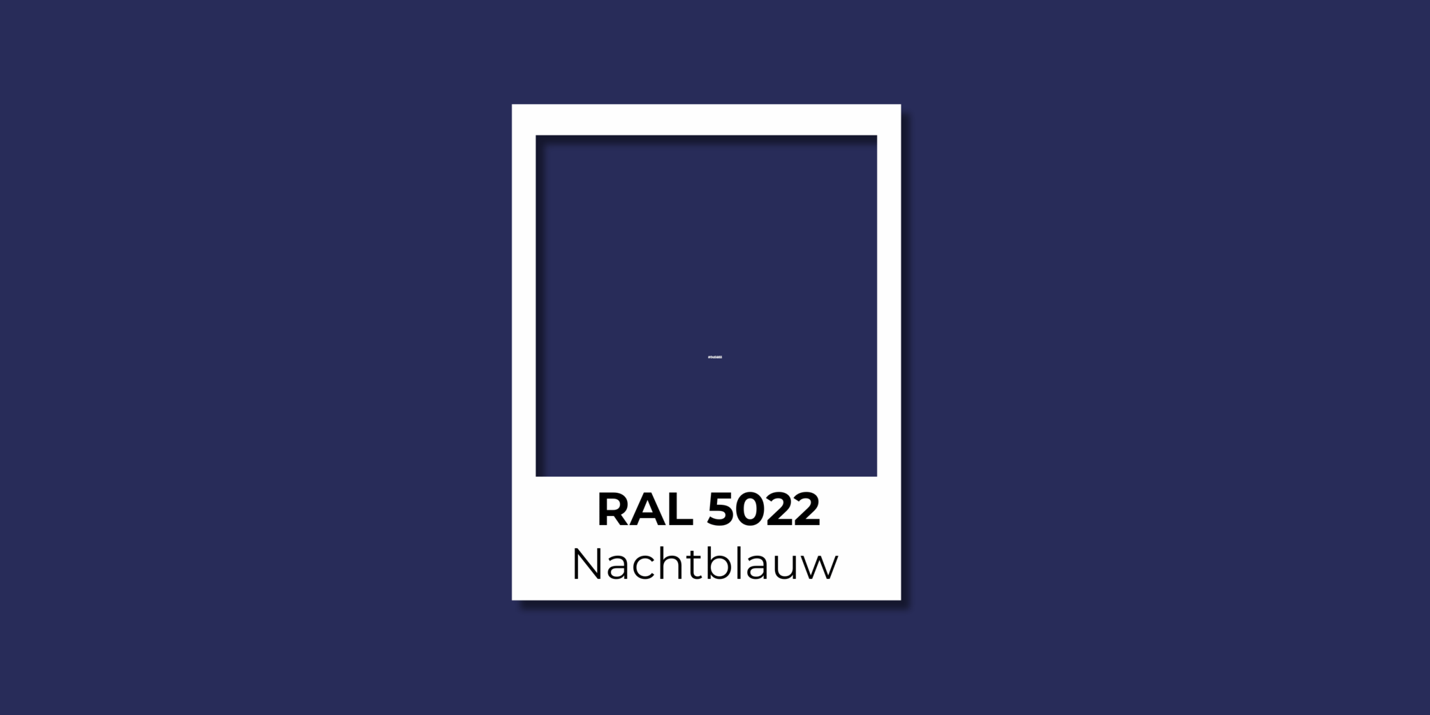 RAL 5022 Nachtblauw