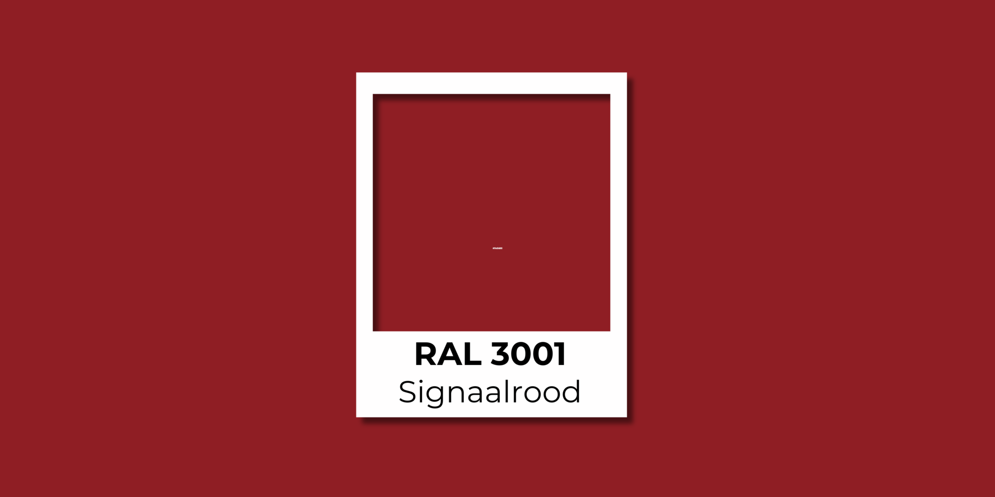 RAL 3001 Signaalrood