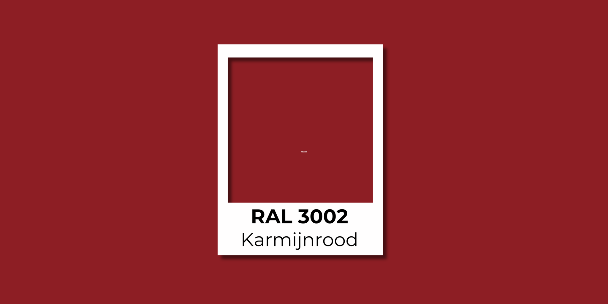 RAL 3002 Karmijnrood
