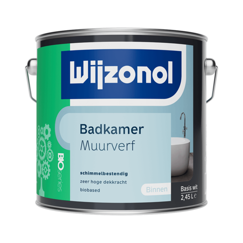 Wijzonol Badkamer Muurverf
