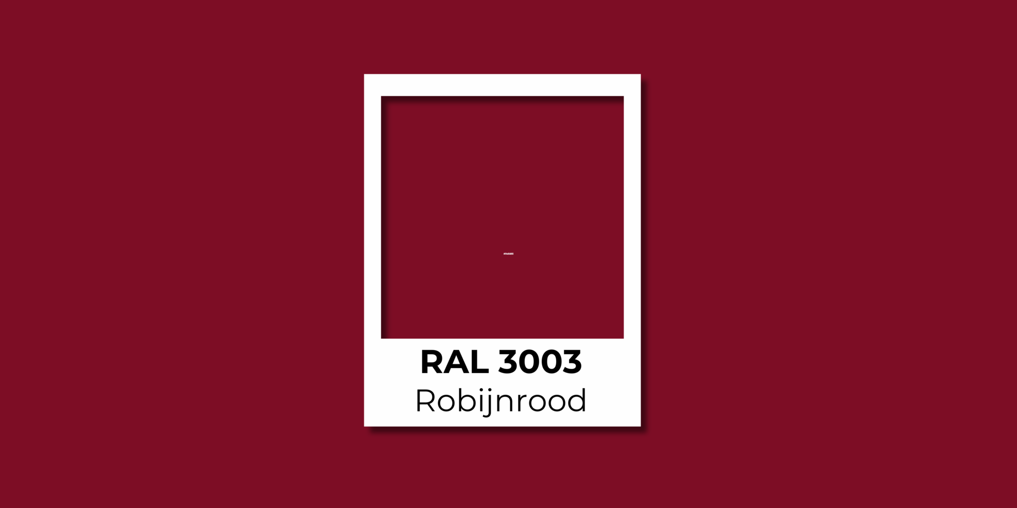 RAL 3003 Robijnrood
