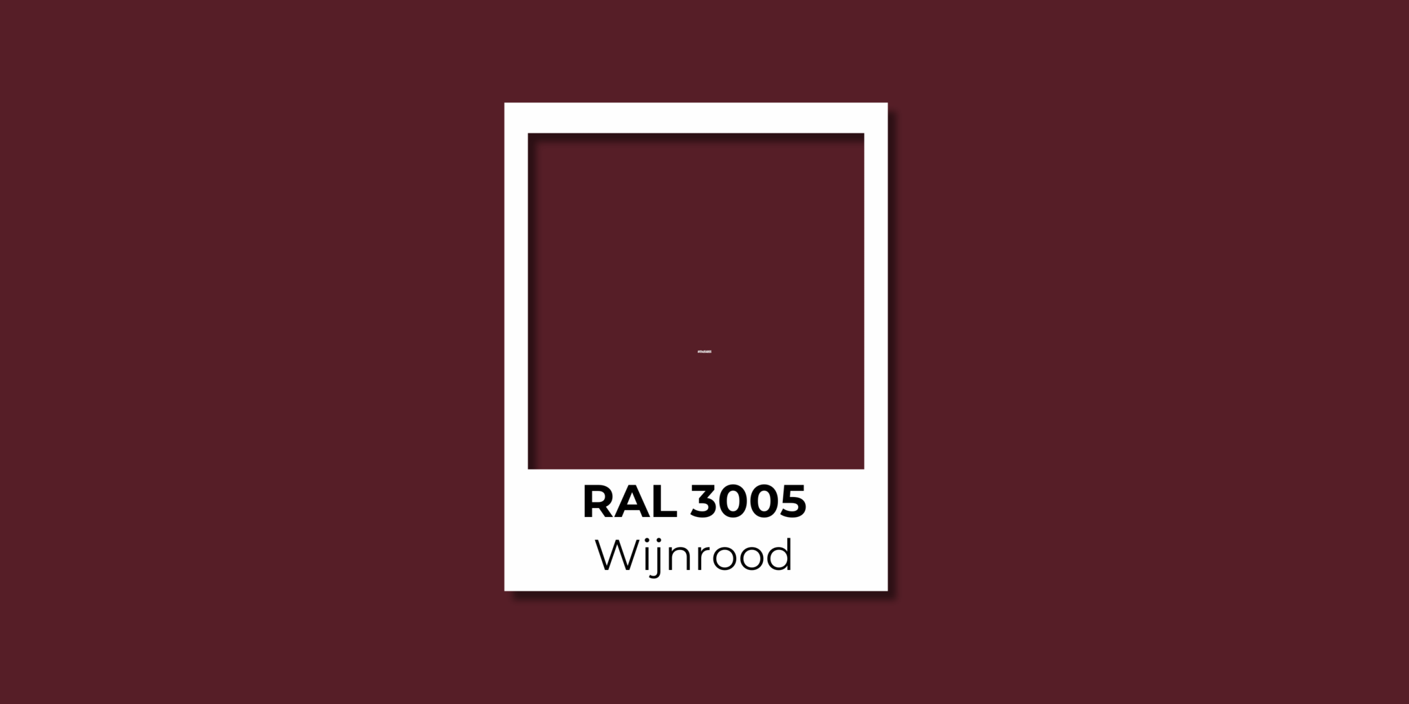 RAL 3005 Wijnrood