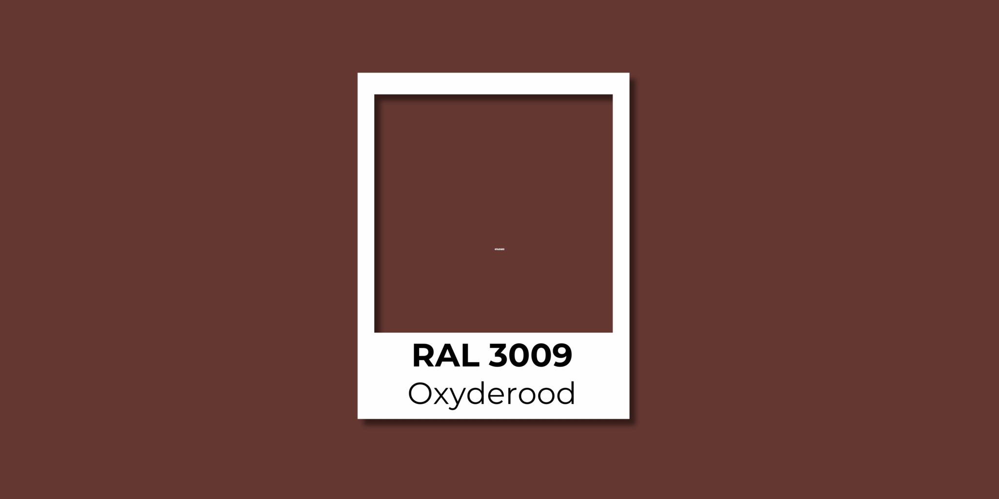 RAL 3009 Oxyderood