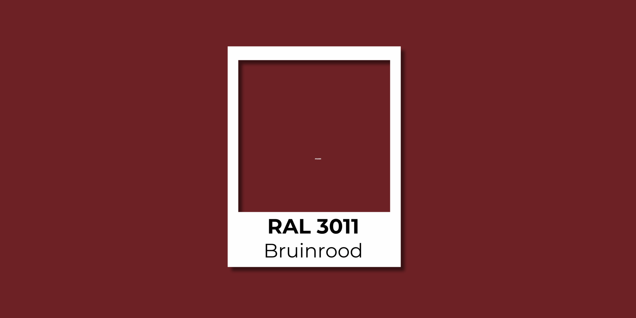 RAL 3011 Bruinrood