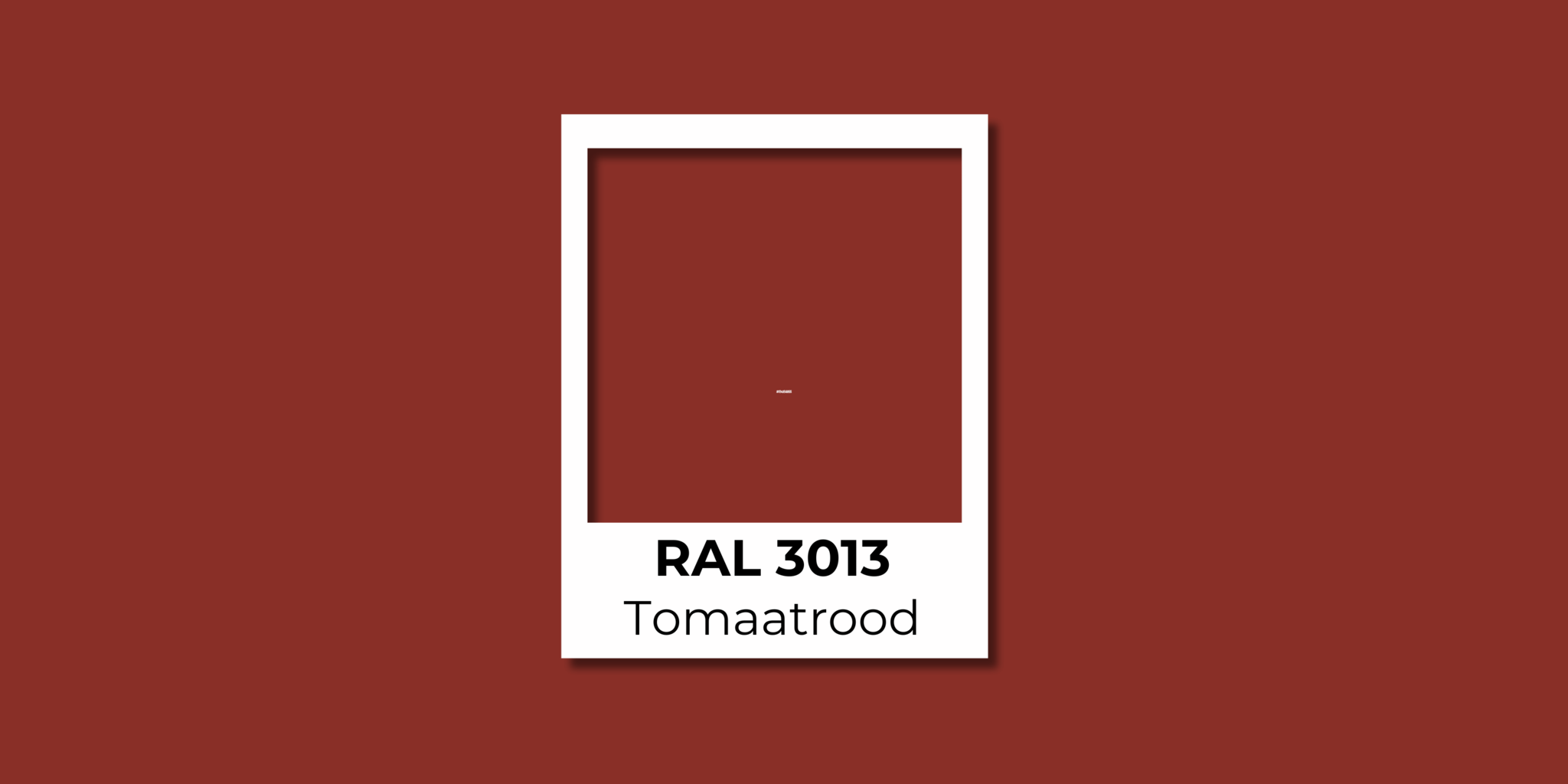 RAL 3013 Tomaatrood
