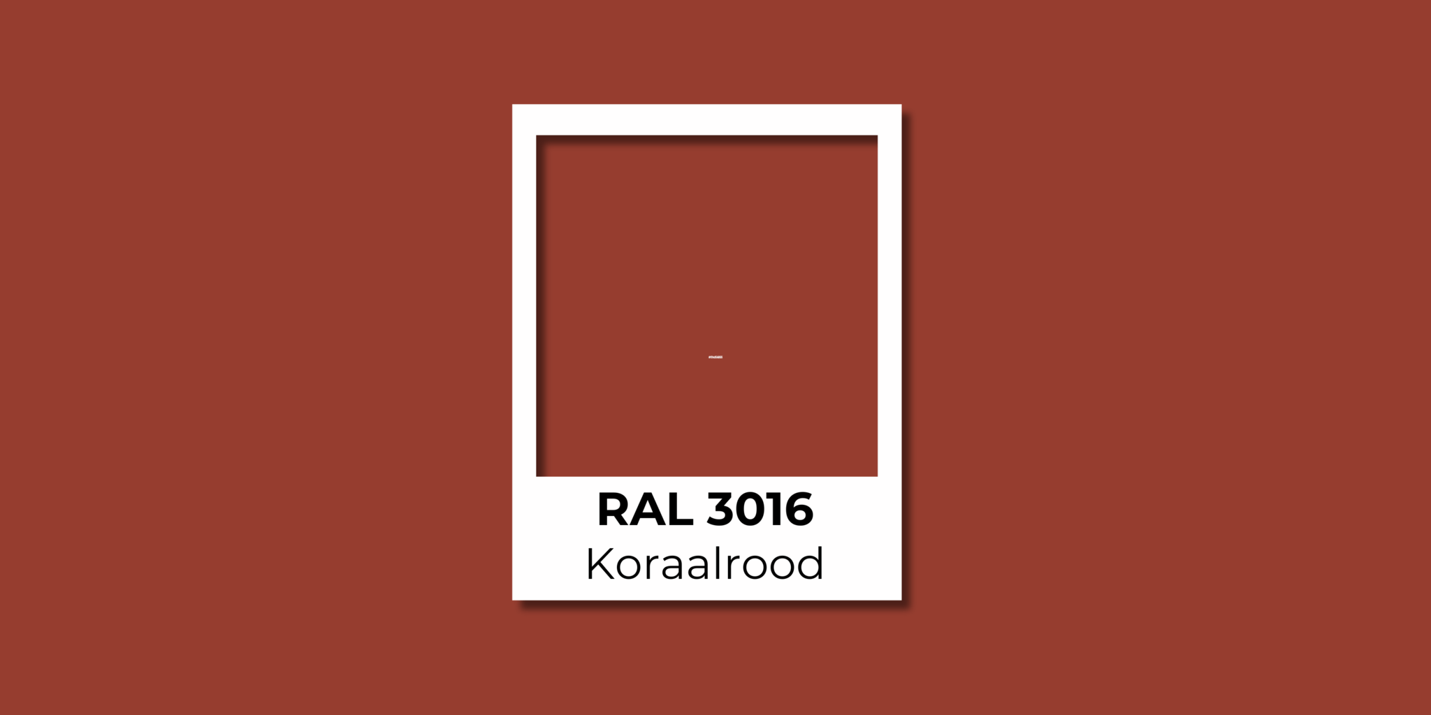 RAL 3016 Koraalrood
