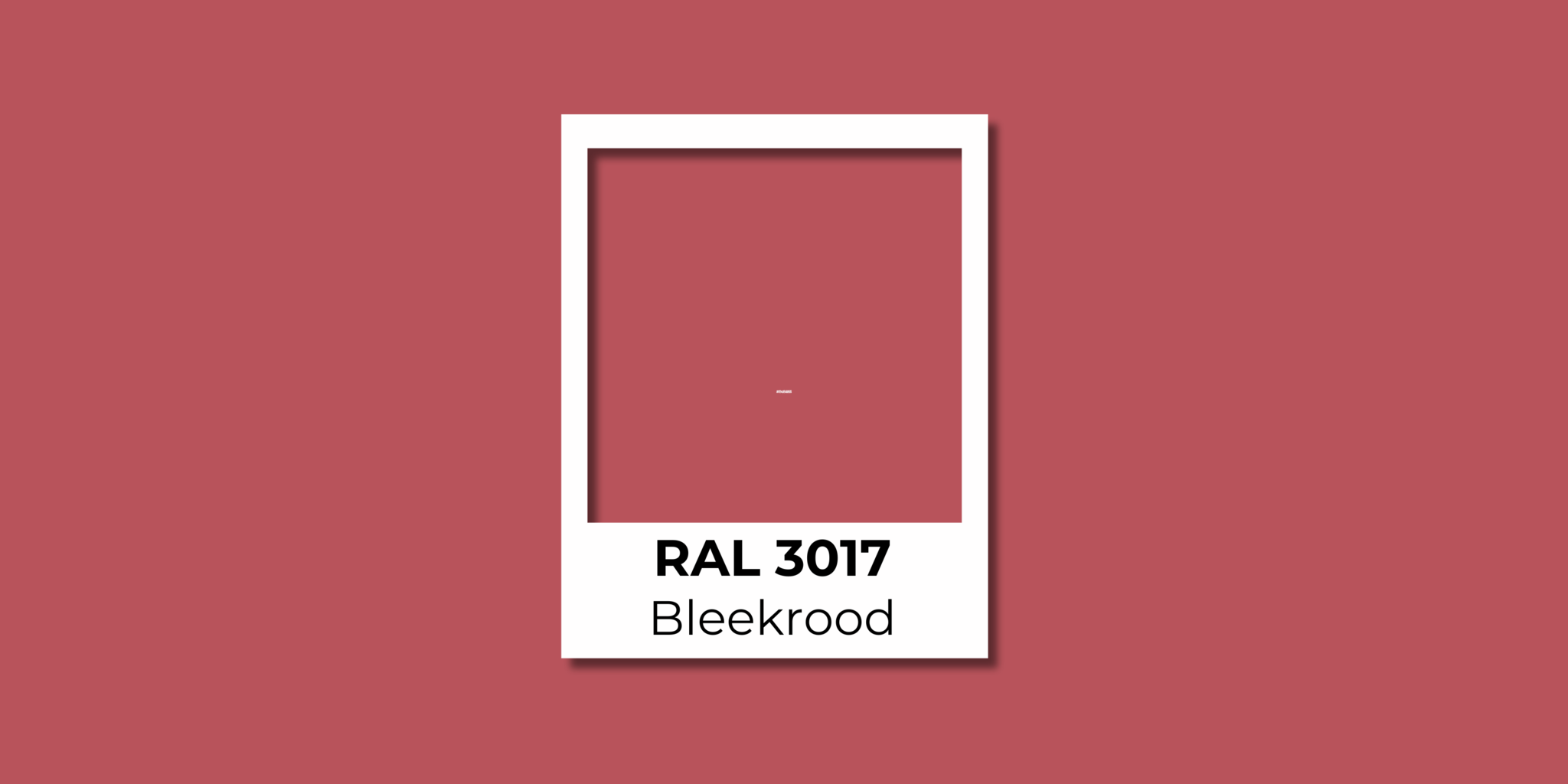 RAL 3017 Bleekrood