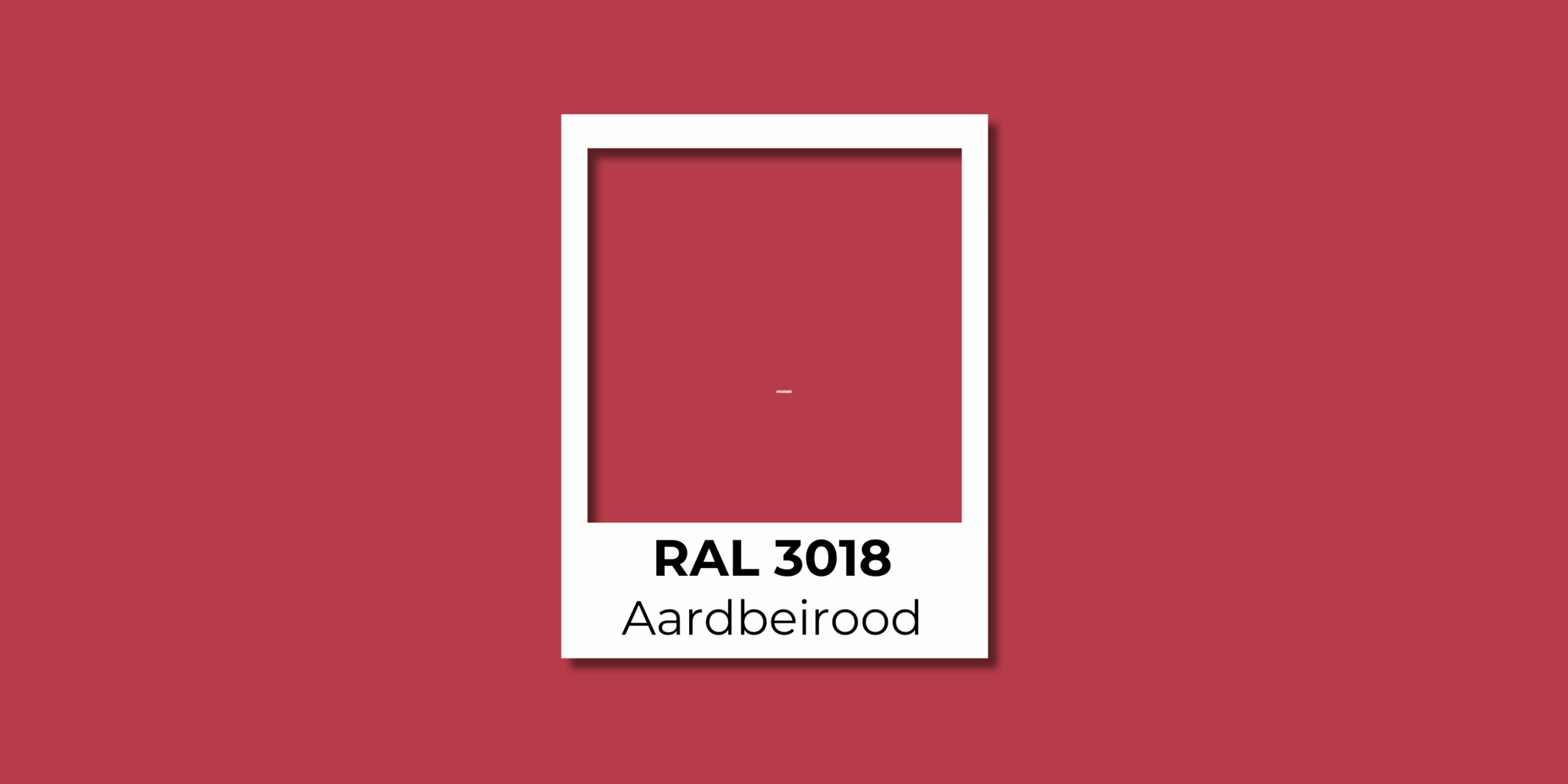 RAL 3018 Aardbeirood