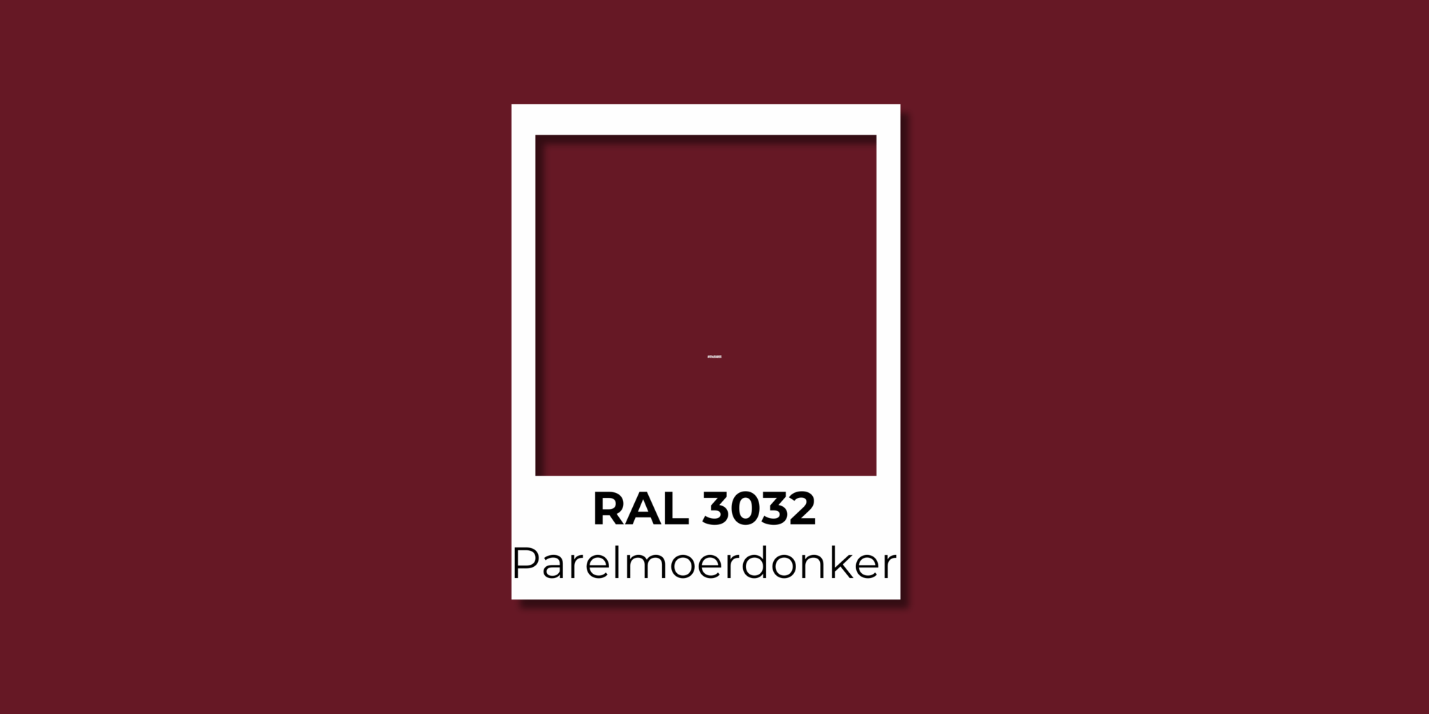 RAL 3032 Parelmoer donkerrood