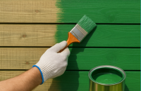 Geimpregneerd hout verven