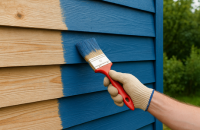 Buiten hout verven