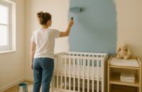 Babykamer verven