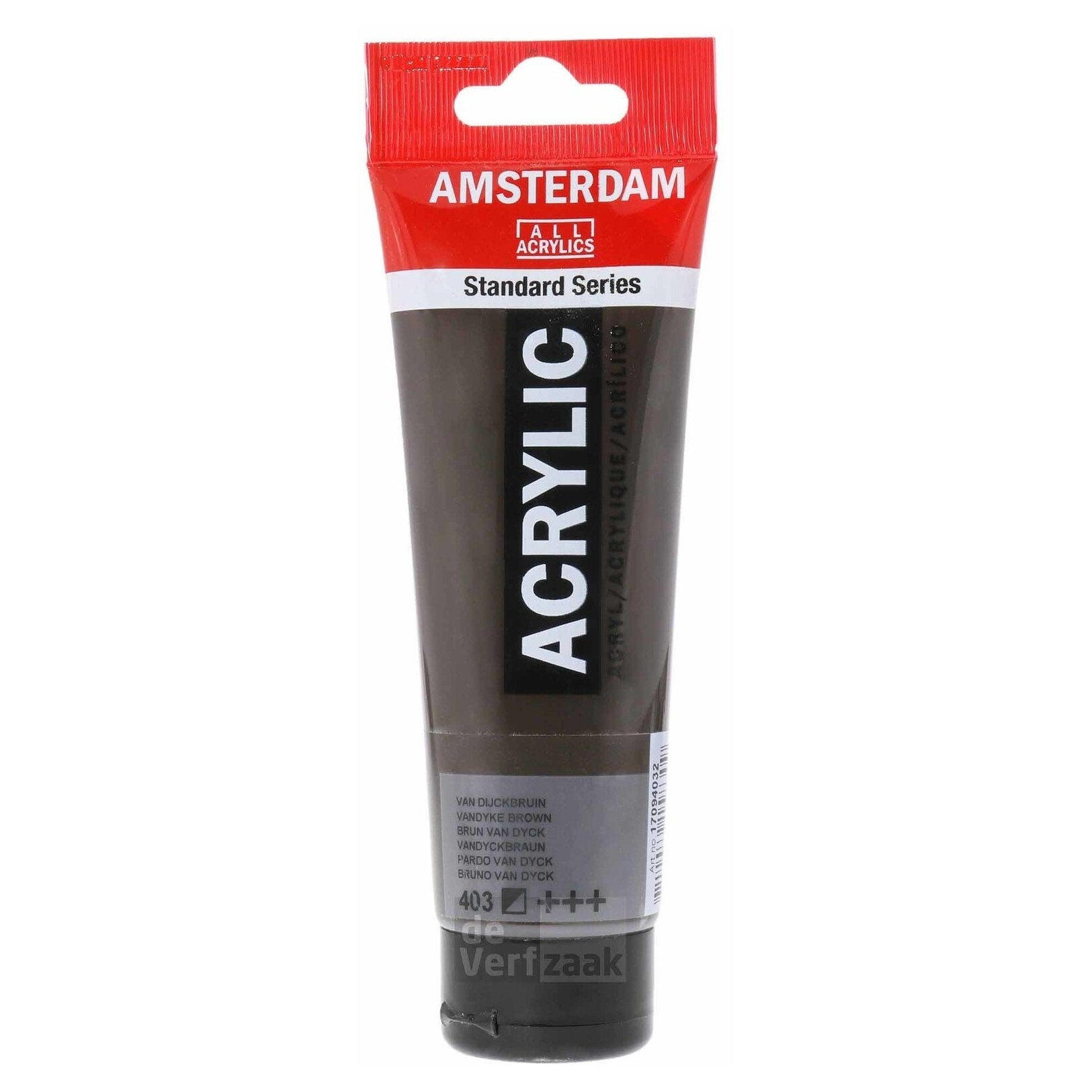 Royal Talens Amsterdam Acrylverf 120 ml - Van Dijckbruin 403 afbeelding