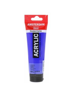 Amsterdam Acrylverf - 120 ml - Ultramarijn 504 Amsterdam Acrylverf - 120 ml - Ultramarijn 504
