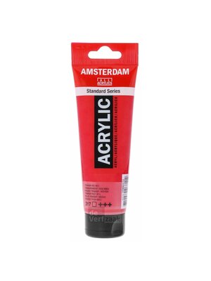 Amsterdam Acrylverf - 120 ml - Transparantrood Middel 317 Amsterdam Acrylverf - 120 ml - Transparantrood Middel 317